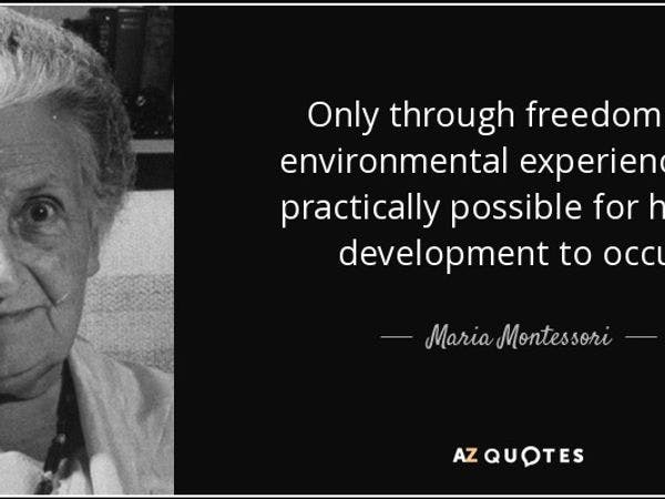 Dr. Maria Montessori: An Innovator in Child Development and Education
